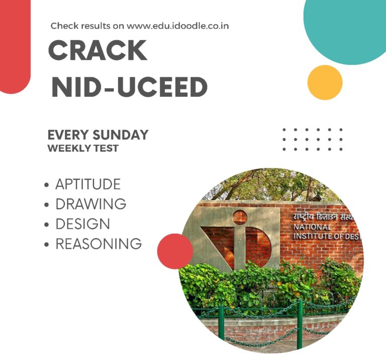 Crack NID-UCEED with Idoodle - best Design & Architecture Coaching classes